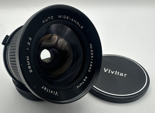 Vivitar 28mm auto wide - f2,5,