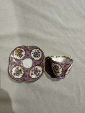 Tasse & soucoupe ancienne en