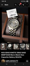 NOS SEIKO KINETIC 5M62 0AS0