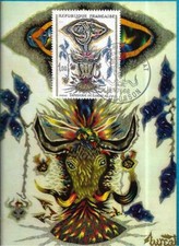 1493+CARTE MAXIMUM FRANCE 1erJOUR   TAPISSERIE DE  LURCAT   AUBUSSON