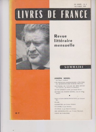 Revue livres france octobre - de,
