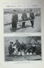 1903 Imprimé Ambulance