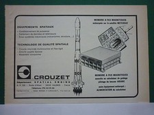 10/1974 PUB CROUZET VALENCE