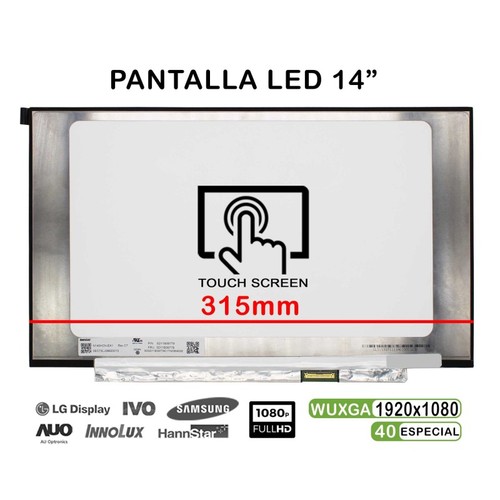 Ecran led tactile pour - 14,