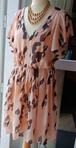 Robe été fluide orangé - robe,