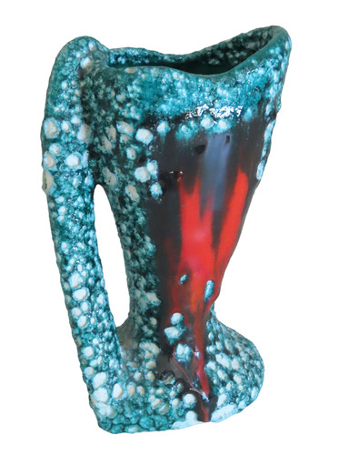 Vase vallauris fat lava - vallauris,