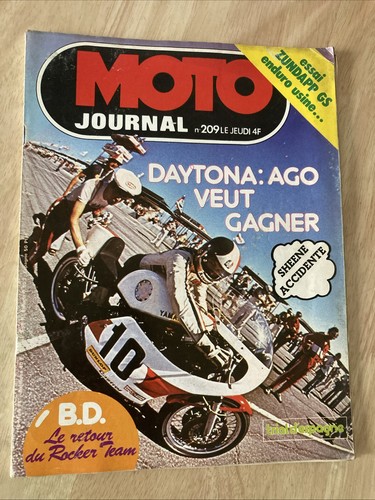 Moto journal 1975 209 zündapp - journal,