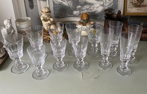 Verres vin eaux flûtes - vin,,