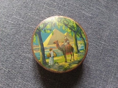 Vintage boite tôle - boite,