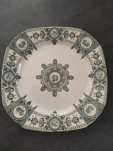 Ancienne assiette faïencerie - ancienne,