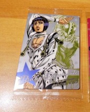 JOJO'S BIZARRE ADVENTURE RARE GOLDEN WIND WAFER CARDDASS CARD CARTE NO.02 SEALED