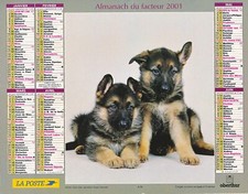 Calendrier Oberthur 2001 -