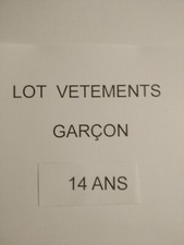 A SAISIR LOT VETEMENTS GARCON