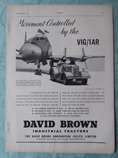 9/1953 PUB TRACTOR DAVID BROWN