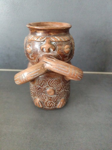 Vase terre cuite - vase,