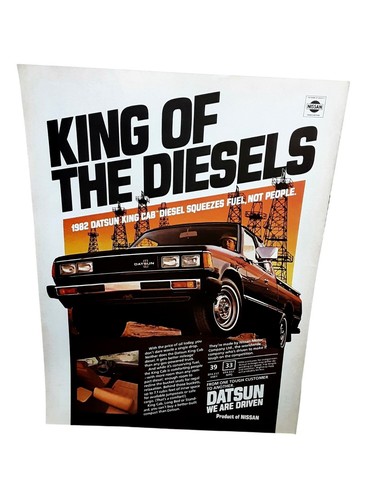 Vintage 1982 datsun king - vintage,