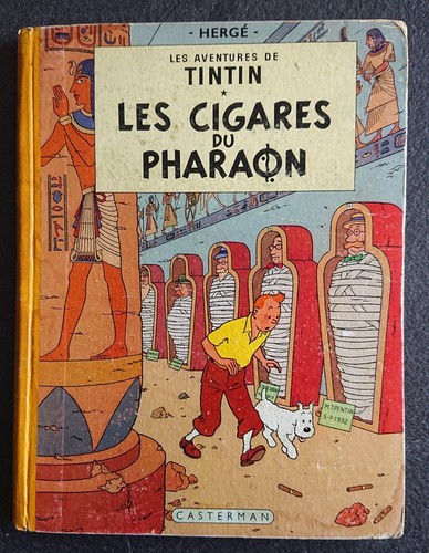 Tintin les cigares - tintin, du