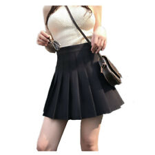 Expédié de Paris - Jupe Plissé Noir Écolière Japonaise Uniforme Cosplay XS A 3XL