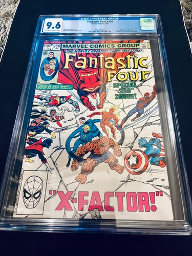 Fantastic four 250 cgc 6 - four,