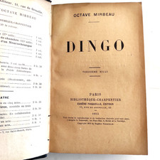 Livre : DINGO  de  Octave