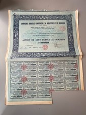 ACTION DE 100 FRANCS AU