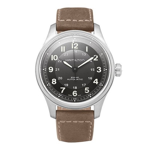 Hamilton montre cuir pour - hamilton, en