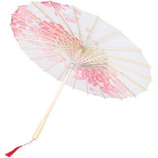  Parapluie traditionnel en tissu de soie japonais parapluie décoratif Cosplay