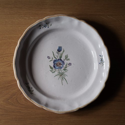 Assiette ancienne faience - ancienne,