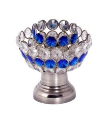 Argenté et Bleu Cristal