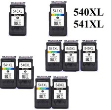 Cartouches  compatibles Canon 540 et 541 XL ( Pixma MG MX TS ) PG540 CL541 PG CL