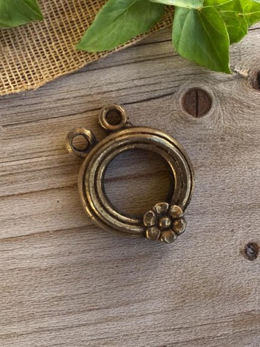 Pendentif vintage cercle