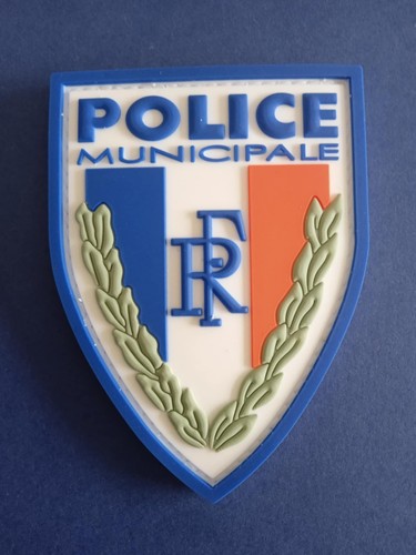 Police municipale ecusson - police,