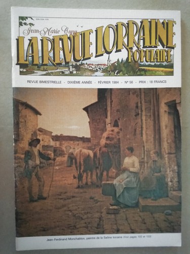 Revue lorraine 56 1984 - revue, n°56//1984