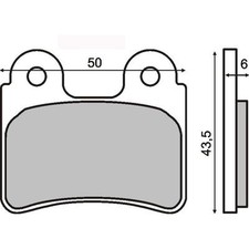 Plaquettes de Frein Avant