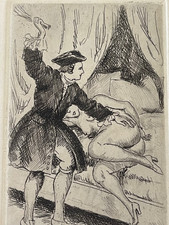 Gravure originale curiosa