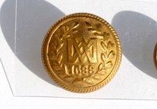 RARE BOUTON / BUTTON UNIFORME