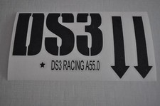 Stickers Tableau de bord DS3 - Citroen Racing DS 3 Planche intérieur /exterieur 