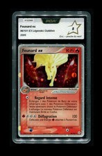 POKEMON 96/101 Feunard ex EX LEGENDES Oubliées PCA 8 Carte FR Holo PSA 2005