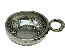 Tastevin royal en argent