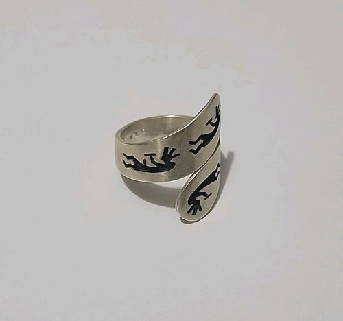 Bague argent sterling - en,