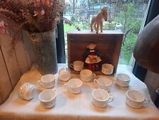 12 tasses à café  /