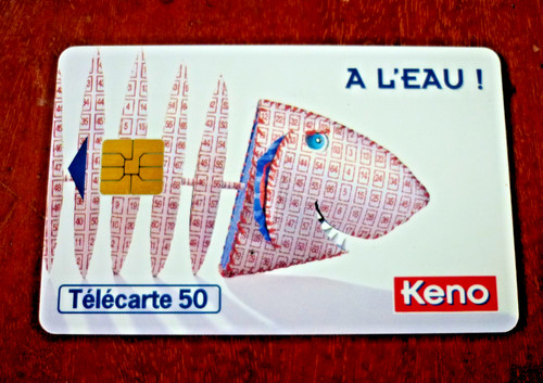 Telecarte keno a - ,