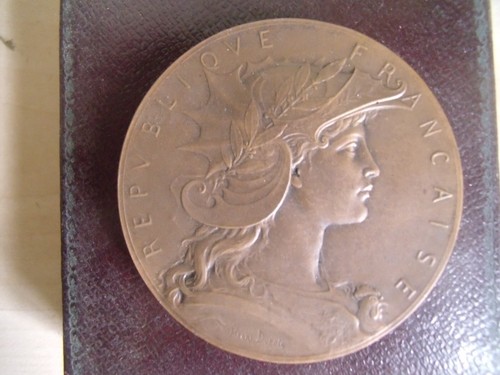 Médaille table bronze - médaille,