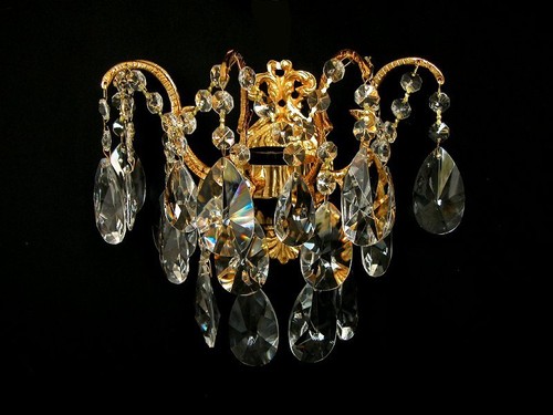 Cristal applique murale avec - cristal,