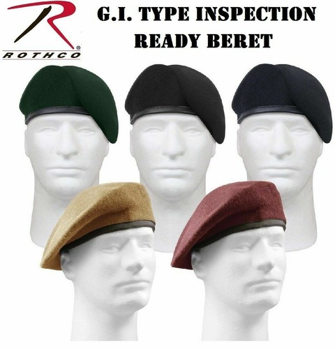 Inspection ready wool beret - beret,