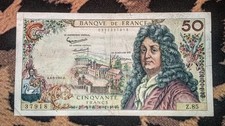 Billet 50 Francs Racine 4/3/1965 