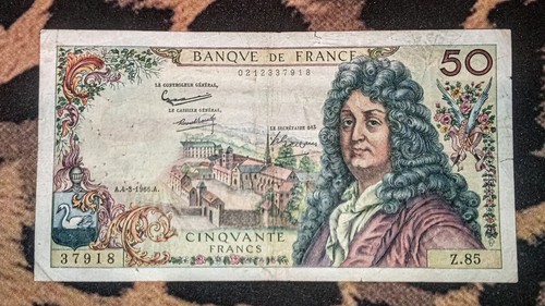 Billet francs racine - billet,