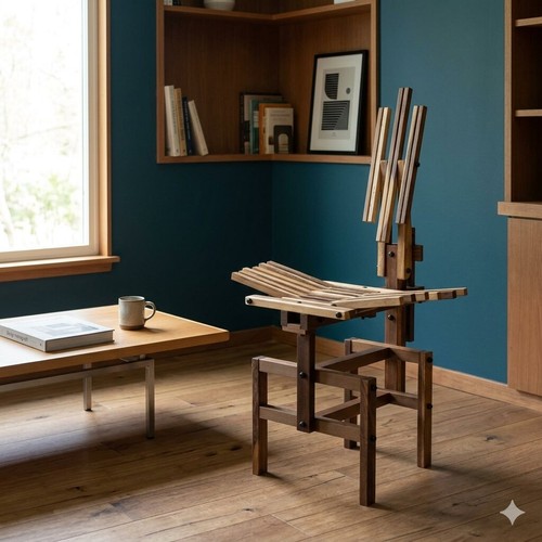 Chaise sculpturale - chaise,