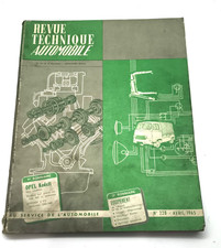 REVUE TECHNIQUE AUTOMOBILE N°