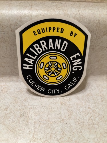 Halibrand engineering decal - decal,
